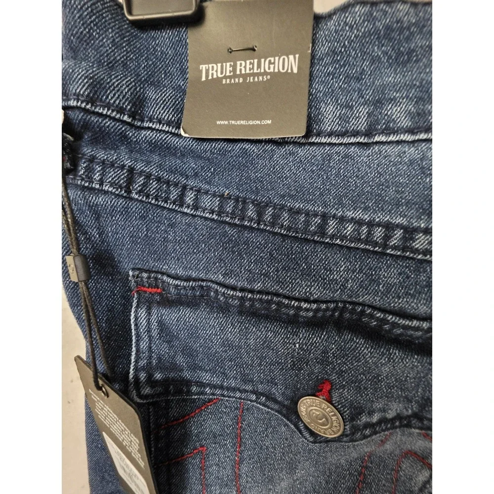 True Religion Ricky SN FlapStraight  Style 700642 Medium Rustic Barn Wash 34x32